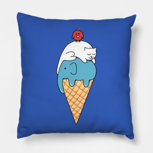 Animal ice cream Pillow