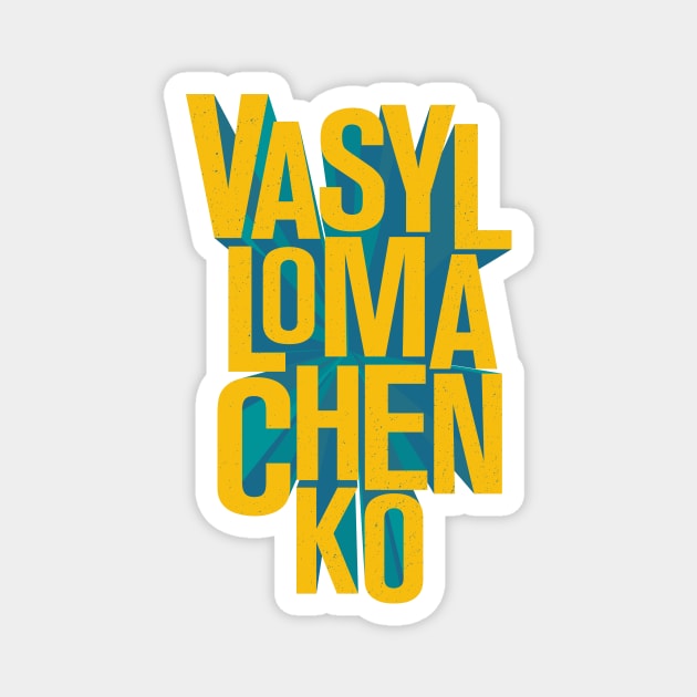 Lomachenko Magnet by enricoalonzo