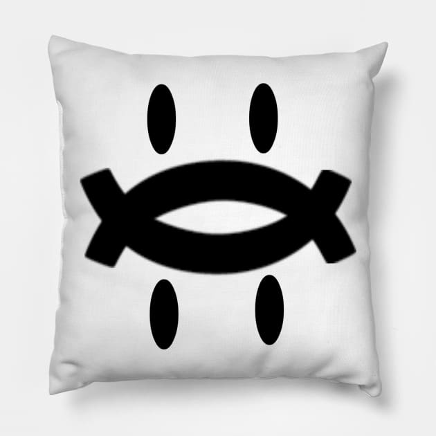 Happy or Sad? Pillow by wildvinex