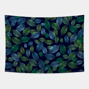 Abstract leaf pattern Tapestry