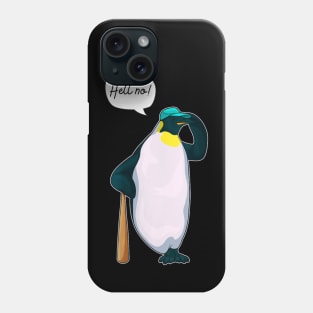 The hell no penguin Phone Case