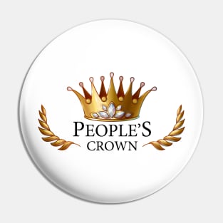 People's Crown Pin