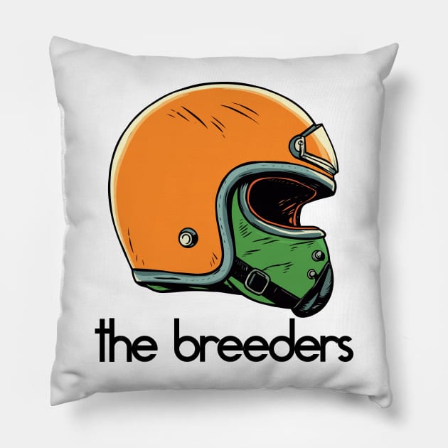 The Breeders --- Fan Design Pillow by unknown_pleasures