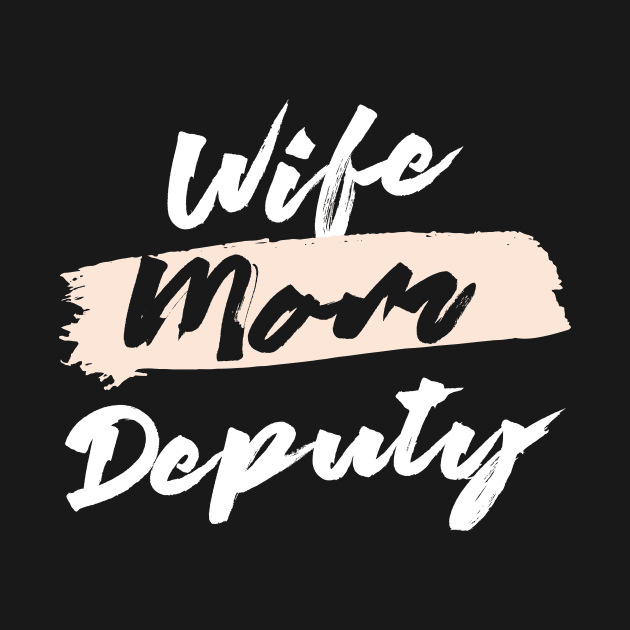 Cute Wife Mom Deputy Gift Idea by BetterManufaktur