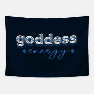 Goddess energy (blue) Tapestry