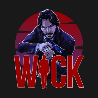 John Wick an Action Retro Style T-Shirt