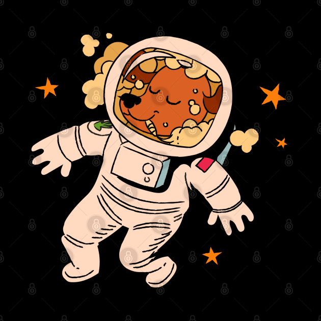 Stoned Astronaut Dog By BestPlanetBuyers by bestplanetbuyers