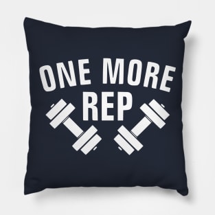 One More Rep | Dark Pillow