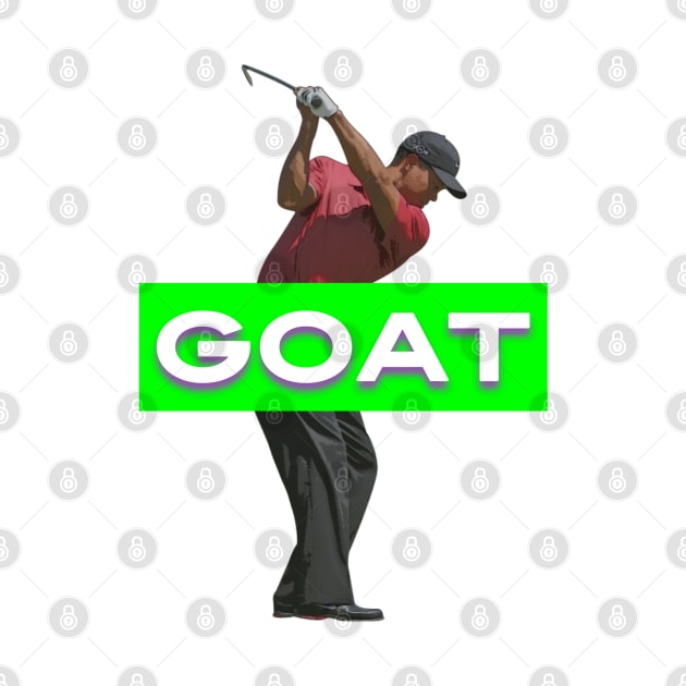 Tiger Woods Green by YungBick