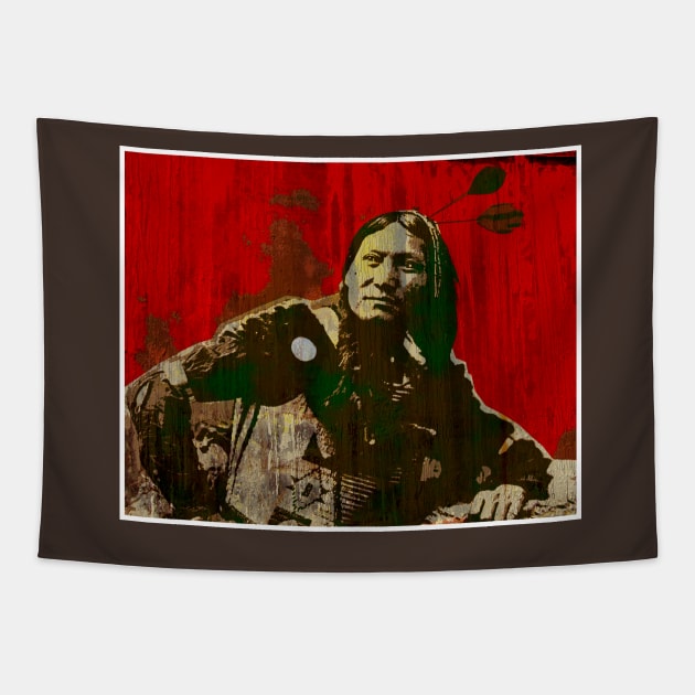 Sunflower-Dakota Sioux.jpg Tapestry by truthtopower