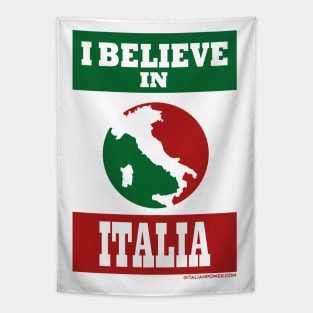 I Believe in Italia Tapestry