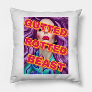 Gutted, Rotted, Beast Pillow