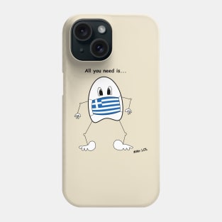 Mr. LOL's adventures (Greece) Phone Case