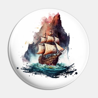 Pirate Ship - the goonies Pin