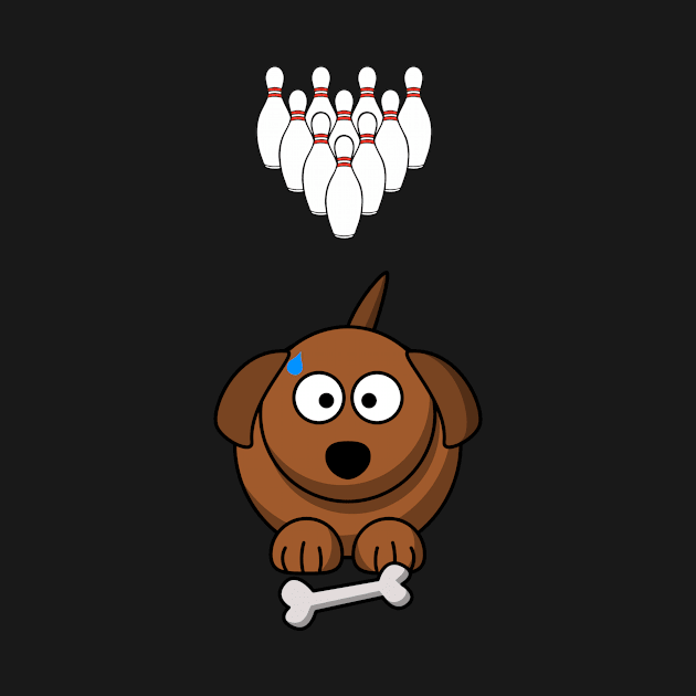 SCARY BOWLS DOG by GClothes