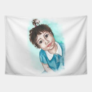 Little girl Tapestry