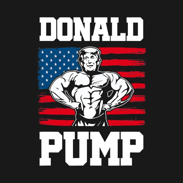 Donald Trump Pump Gym Fitness Workout exercice by Jessica Co