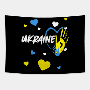 Ukraine trident Ukraine flag Ukrainian flag Ukraine Tapestry