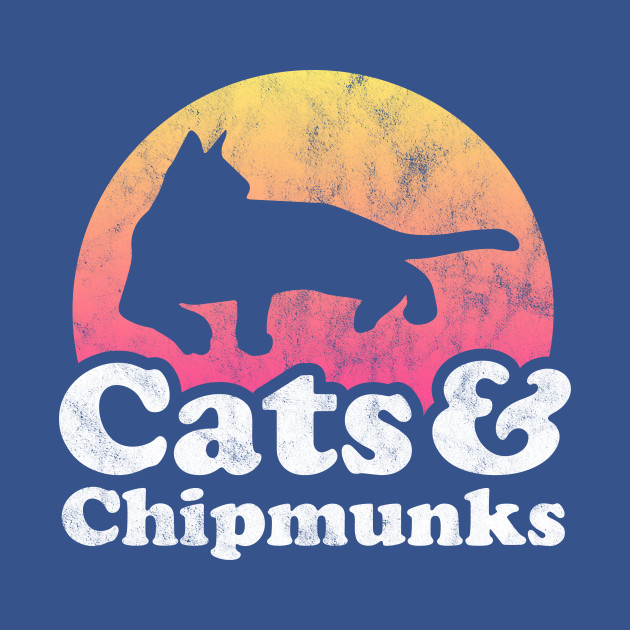 Disover Cats and Chipmunks Gift for Men, Women Kids - Chipmunks - T-Shirt