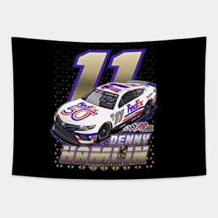 Denny Hamlin 11 Tapestry