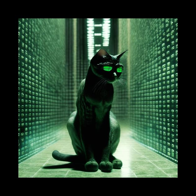 🐈 kitty from the matrix by bant