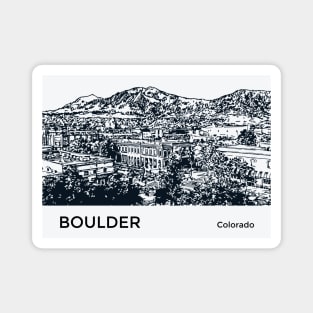 Boulder Colorado Magnet