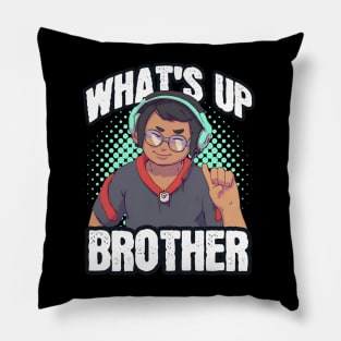 Whats up brother - Special Teams - Meme Pillow