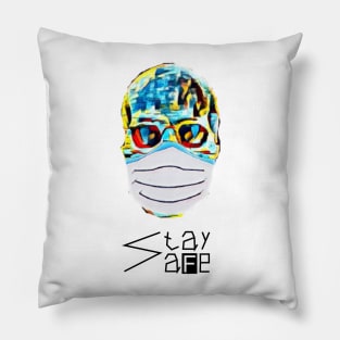 Stay Safe (Dark) CL Edition Pillow