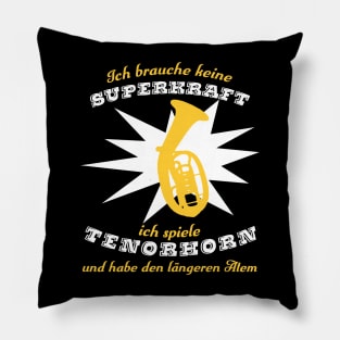 Superkrafttenorhorn Pillow