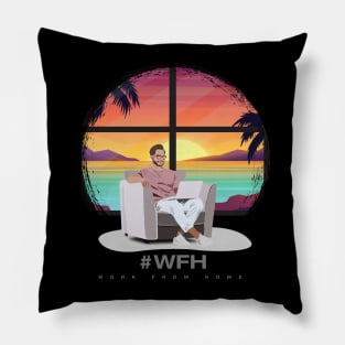 Work From Home WFH Pillow