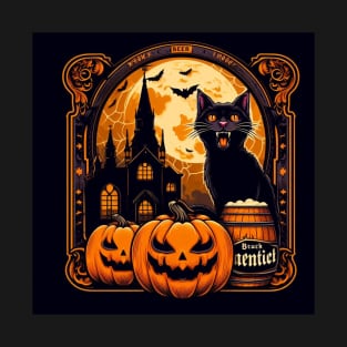 Halloween Cat #6 T-Shirt