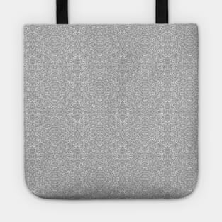 elegant floral pattern, relief regularly repeating Tote