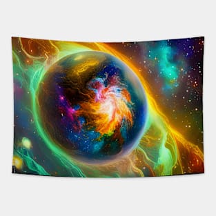 Stunning Planet Tapestry