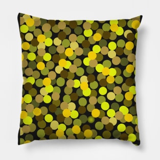 khaki spots pattern Pillow