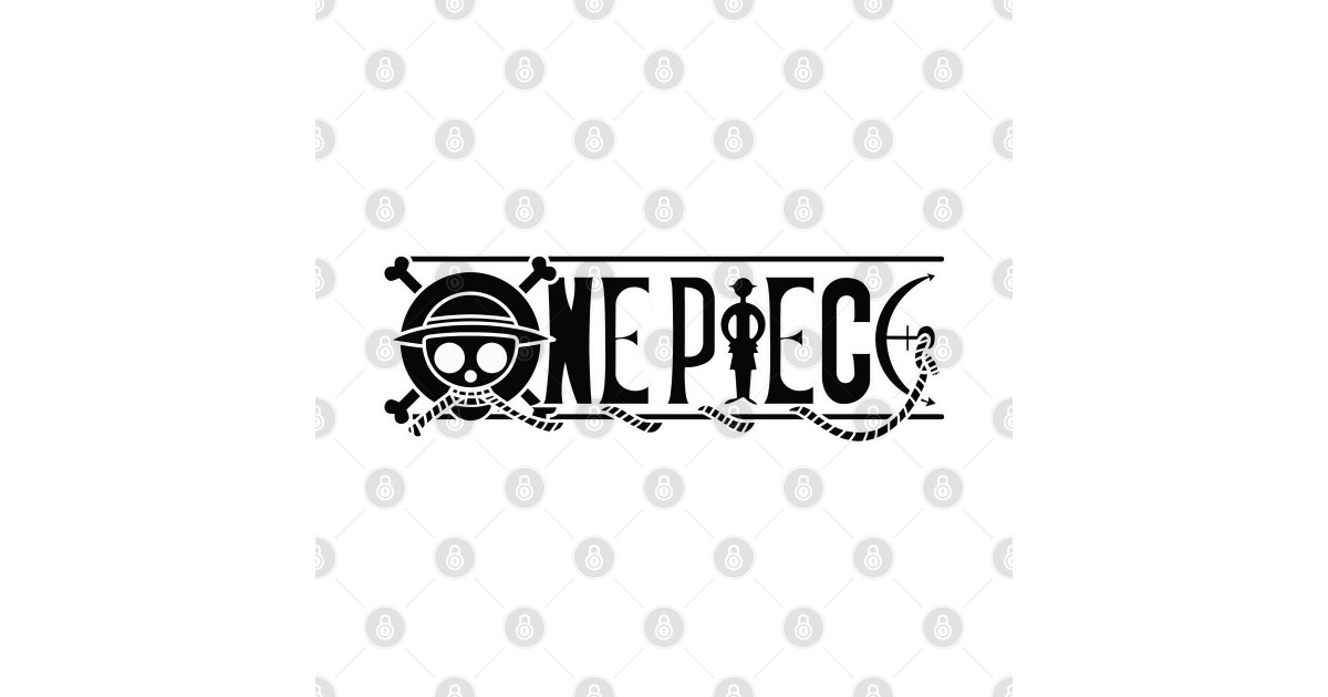One Piece Logo - One Piece Logo - Aufkleber | TeePublic DE