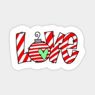 Love and Christmas Magnet