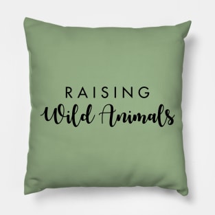 Raising wild animals Pillow