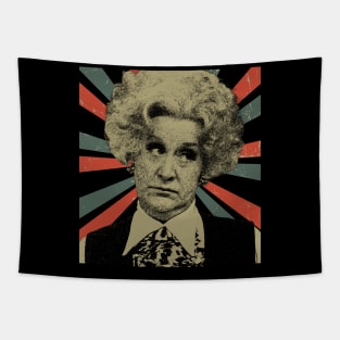 Mrs Slocombe 2 || Vintage Art Design || Exclusive Art Tapestry