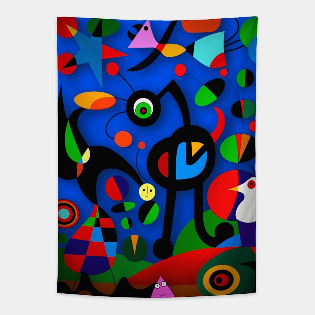 mirò Tapestry by GraphicMonas