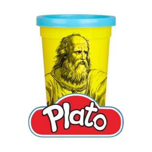 Plato Play Doh Philosophy pun T-Shirt