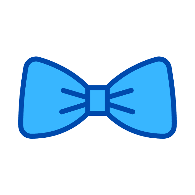 Blue bowtie by Kristalclick 