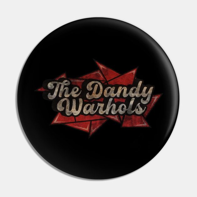 The Dandy Warhols - Red Diamond Pin by G-THE BOX