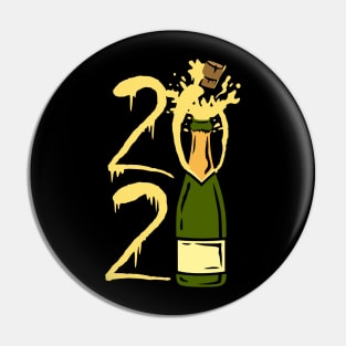 Happy New Year Pin