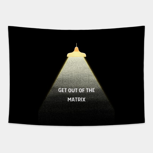 Get out of the matrix - Top G - Escape the matrix Tapestry by TTWW Studios