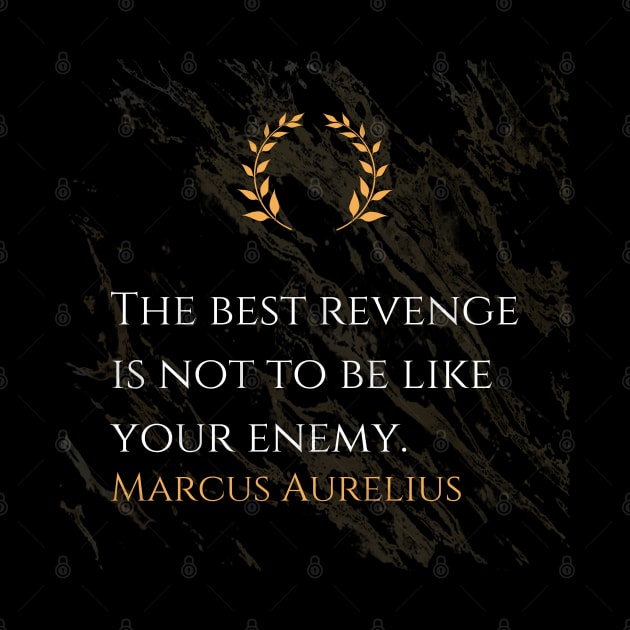 Marcus Aurelius's Triumph: Rising Above with Noble Retribution by Dose of Philosophy