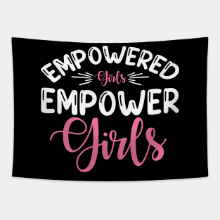 Empowered girls Tapestry