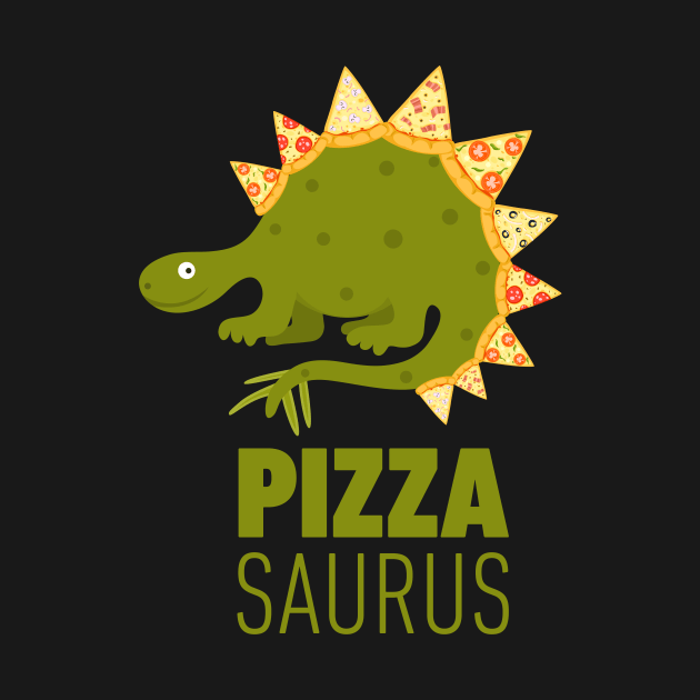 Funny Pizza Dinosaur Shirt - perfect gift for men women kids by Pummli