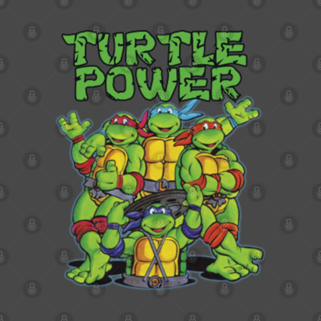 Friendly Turtle Power - Turtle Power - Phone Case