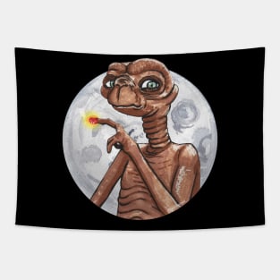 ET and Moon Tapestry