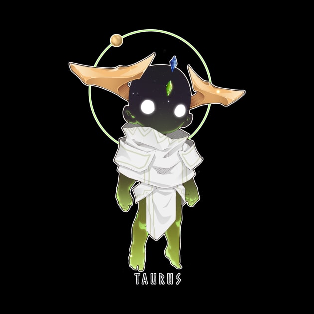 Zodiac Sign: Taurus by CHIBITOES ART